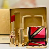 Ohui歐蕙 源生至臻絲絨啞光唇膏2件套組#珊瑚色 (G2686)