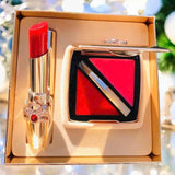 Ohui歐蕙 源生至臻絲絨啞光唇膏2件套組#珊瑚色 (G2686)